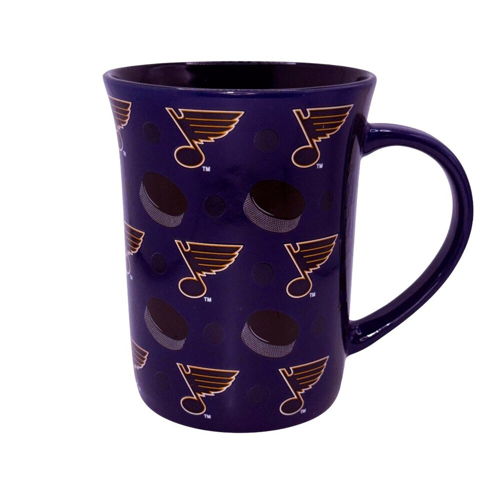 Unique St. Louis Blues Logo Ceramic Coffee Mug Navy NHL Tea Cup